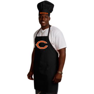Chicago Bears Navy Blue Team Chef Hat and Apron Set