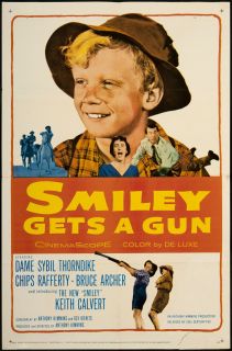 Smiley Gets A Gun 1959 Original U s One Sheet Movie Poster