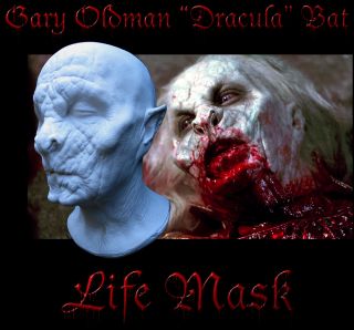 Gary Oldman Dracula Prosthetic Bat Man Life Mask: Bram Stoker Oscar