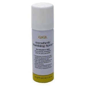 Gigi Anesthetic Numbing Spray for Sensitive Skin 1 5 Oz