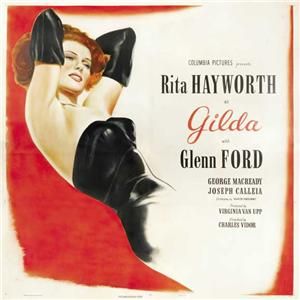 Gilda 30 x 30 Movie Poster Rita Hayworth
