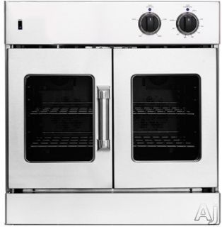 AROFG30 30 Single French Door Gas Wall Oven with 4 7 CU Ft