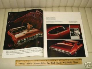 1968 Oldsmobile Car Sales Brochure Catalog CDN