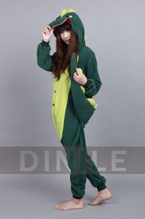 New Godzilla Dinosaur Costume KIGURUMI Pajama Jumpsuit Pajamas Pyjamas