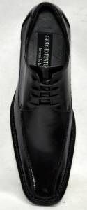 Giorgio Venturi Mens Dress Leather Oxfords Black Sz 9 5