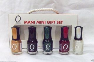 Orly Nail Polish Holiday Mani Mini Gift Set 5 Bottles PK