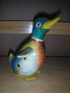 Vintage Wind Up Animated Duck Gigi Kohler Germany