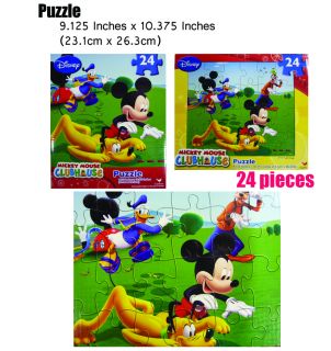  Mickey Mouse Puzzle 24 Jigsaw Puzzles Funny Goofy Donald Duck