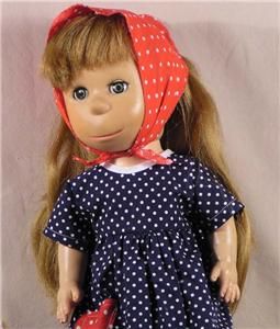 This nice 17 doll is marked Glad Toy Co and was one of 1st Pearl