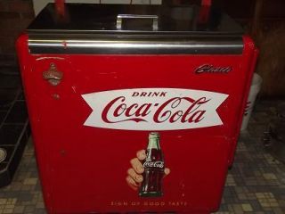 Vintage 1950s Glasco GBV 50 Coke Machine Original Working