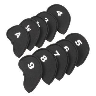 10 Golf Club Iron Putter Head Cover Headcovers Protect Set Neoprene