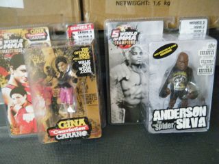  of MMA Round 5 UFC Anderson Silva and Gina CARANO Le Figures