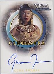 Xena Quotable A51 Gina Torres Cleopatra Autograph Angel Firefly