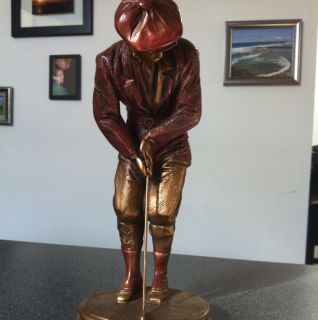 Vintage Golf Statue