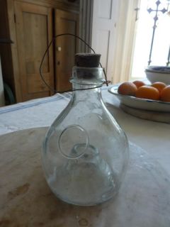 Antique French Glass Wasp Trap