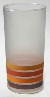 Hall Autumn Leaf Tall Banded Glassware Tumbler 226293