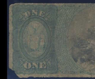 1865 $1 Geneseo NY Original Series National Bank Note PMG VG8 Net