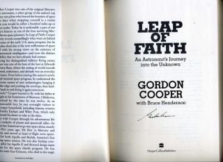 NASA Mercury Gemini Space Astronaut Cooper Signed 1st Edition Book UFO