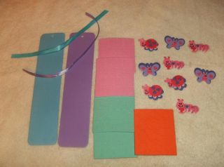 Foam Craft Kit Bookmarks for Boys and Girls 2 per Kit