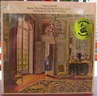 Bach The French Suites Vol 2 w Glenn Gould Vinyl LP