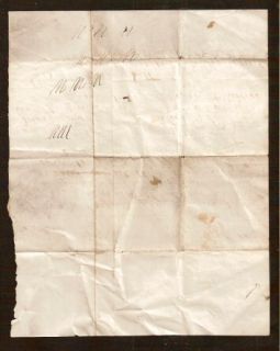 1861 Letter from George Twibill to James Ellis