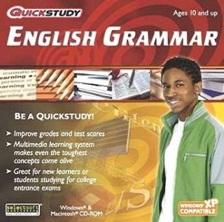 Middle School SPEEDSTUDY ENGLISH GRAMMAR Quickstudy PC XP Vista Win 7