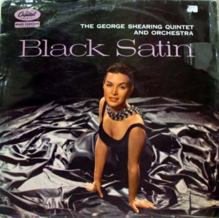 George Shearing Black Satin LP VG UK T 858 Vinyl Record