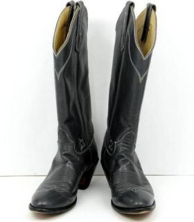 Tony Lama Gray George Strait Western Cowgirl Boots Size 6.5B