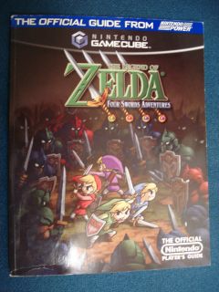 Zelda Four Swords Adventures GameCube Strategy Guide Book