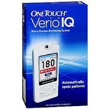 One Touch Verio IQ Blood Glucose Monitor Lancing Device Lancets USB