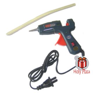   Glue Gun High Temperature Heating Tool 110 240V AC w Melt Glue Stick