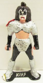 Kiss Gene Simmons The Demon Custom Plastic Action Figure Statue from