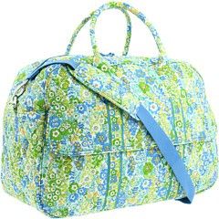 Vera Bradley Grand Traveler Travel English Meadow Bag Handbag Roomy
