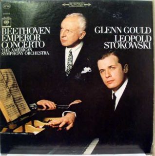 Glenn Gould Stokowski Beethoven Emperor Concerto LP SEALED MS 6888 1st