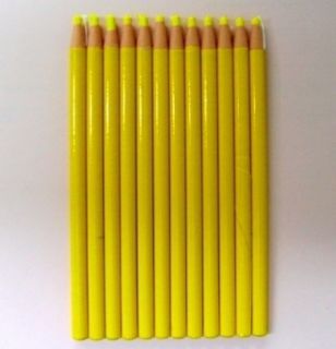 Yellow China Markers Peel Off Grease Pencil 12 Count