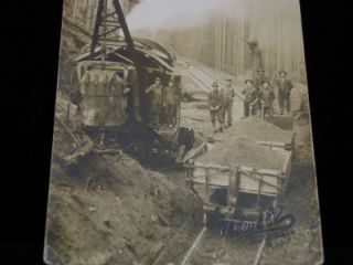  Seattle GOLD RUSH RAILROAD Minning? 1880 1900 Granite falls WA WN RPPC