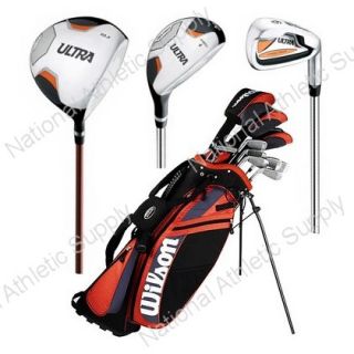 Wilson Ultra Golf Clubs Complete Package Set Men LH New