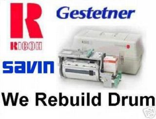 Ricoh Gestetner Savin Lanier Duplicator Drum Refurbish