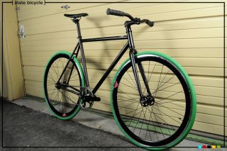 Green CST Fixed Gear Track Road Bike Tire 700 x 23 700c
