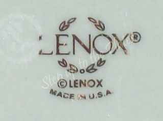 Lenox China Eternal Greenfield 10 Green Server Chip DIP Shrimp
