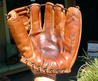 Nelson Fox Wilson Ball Hawk Vintage Baseball Glove