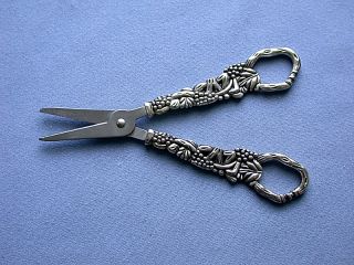 Lovely Godinger Silver Company Ornate Scissors Sheers