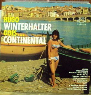 Hugo Winterhalter Goes Continental LP Early 60S