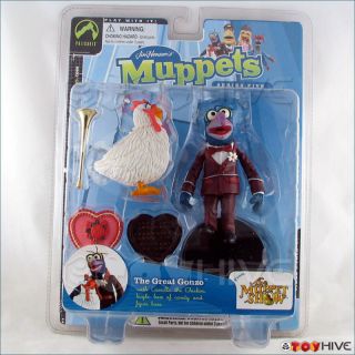 Muppets Palisades Gonzo The Great with Camilla Chicken