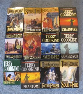 Terry Goodkind Set Sword of Truth Series 1   12 Complete Set Lot HB