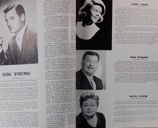 Kenley Players Ohio The Music Man Gig Young 1965