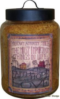 GOOSE Creek Candle Folk Art Leather Most Important TH