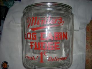 VERY OLD JAR IN GREAT CONDITION. IF YOU CAN REMENBER WHEN YOU CAN