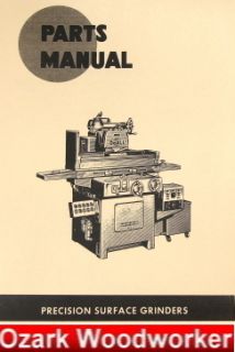 DoAll D824 Surface Grinder Parts Manual