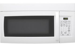 LG Goldstar 1 6 CU ft OTR Over The Range Microwave Oven White MV1611WW